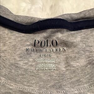 Polo by Ralph Lauren Gray Short Sleeve Tee